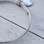 Silver Tone Earth Angel Adjustable Bracelet Photo 5