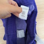 Aritzia TNA XS NEW Cozy Fleece Cargo Shorts Electric Purple Comfy Lounge Photo 4