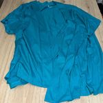 Lane Bryant  Women’s blue green Teal Shirt short sleeve top Photo 0