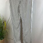 J Brand  Ivory & Black Delia Striped Straight Leg Pants 2 Photo 3