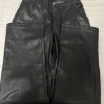 Hollister Wide leg leather pants Photo 0