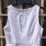 J.Crew  Factory Scalloped White Dress | Size 2 Photo 4