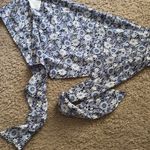 Abercrombie & Fitch  Blue Tie Top Photo 1