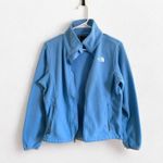 The North Face Blue Fleece Full Zip Long Sleeves Jacket Small Photo 1