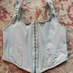 Altar'd State Blue Corset Top Photo 0