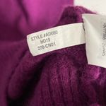 J.Crew Turtleneck sweater-dress in Supersoft yarn mulberry purple size XS Photo 44