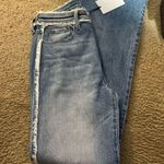 Pistola Flare Leg Jeans Fringed Edges Distressed Blue Size 27 Tall NWT Photo 2