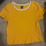 Urban Outfitters BDG yellow baby tee Photo 0