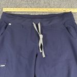 FIGS  Zamora Jogger Scrub Pant Womens Blue XL Technical‎ Medical Pocket W18SW2005 Photo 5