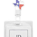 New Womens ID Badge Holder Necklace Lanyard Gray Photo 0