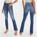 💕MOTHER💕 The Runaway Step Fray Jeans ~ Leaps and Bounds 26 NWOT Photo 9