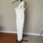 House Of CB    'Valentina' Ivory white‎ Asymmetric Cutout Midi Dress NWOT Size S Photo 5