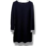 Eliza J NWT Geometric Sweater Dress Pink Gray Long Sleeve Women’s Size Medium Photo 1