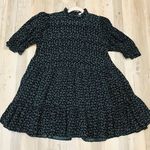 ZARA babydoll smocked dress size small. Photo 2