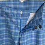 The North Face  Women’s Blue Plaid Bermuda Hiking Outdoor Shorts W-558 Sz 4 Photo 2