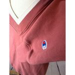 Champion Reverse Weave Sweatshirt V-neck Small Womens V-neck Varsity Preppy Photo 4