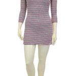 Urban Outfitters BDG Stripe Blue White Red Fitted  Photo 0