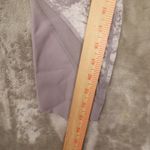 Lululemon Wunder Under Fold Down High-Rise Crop Scalloped Gray Womens size 6 Photo 6