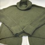 American Rag  Forest Green Turtleneck Sweater Photo 15