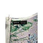 SheIn Women's Lavender Short Floral Dress Photo 2