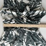 Lands' End  Floral Sleeveless Ruched Dress‎ Small Tropical Stretch Resort Casual Photo 9