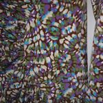 Jessica London  Studio 20W Cross Over Wrap Mini Dress in Purple Turquoise Plus Photo 1