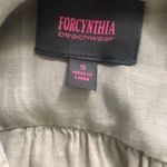 For Cynthia  Beachwear Long Sleeve Linen Beach Coverup Hoodie Photo 3