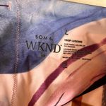 Soma  WKND 360 Crop Multicolor High Rise Activewear Legging Size Large Photo 5