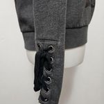 Hot Topic HT The Nightmare Before Christmas Oogie's Boys Tie-Sleeve Hoodie Size Medium Photo 4