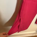 AmyLynn Alice High Waist Straight Wide Leg Pant Trouser Size L Pink NEW W/Tags Size L Photo 5