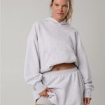 Aerie NWT OFFLINE By  Cloud Fleece Bubble Skort Gray Pull on Size Small XL Photo 1