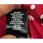 Torrid Blouse Womens 2XL Red Polka Dot Stretch Challis Off Shoulder Holiday Gift Photo 8