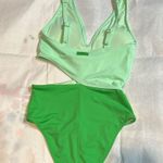 Fabletics  Green One Piece Swimsuit Photo 0