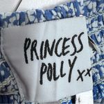 Princess Polly Blue with White floral print Meadow Mini Skirt Photo 4