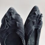 Pedro Garcia Albany Slip On Suede Leather Pointed Toe Ballet Flats Grey Sz 38/8 Brown Photo 6