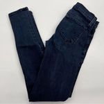 J Brand Women's Willow Verve Dark Wash Moto Style Skinny Mid-Rise Jeans Size 25 Photo 1