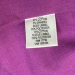 Isaac Mizrahi for Target Jacket Purple Velvet Paisley Jacket Blazer Size Small Photo 8