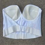 Vintage Petticoat Place Bustier Bra cream white Strapless low back Size 40B Photo 1