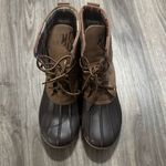 MarleyLilly MSR Women's Brown and Black Ankle Boots Photo 7