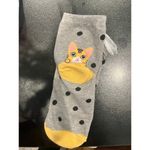Four Pairs of Womens Socks Cute Cat Socks White Photo 4