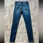 Ashley Mason Jeans Womens 3 Blue Denim Stretch Waist Distressed Photo 1