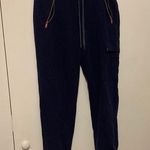 Jaanuu  Women’s Rose Zip Essentials Jogger Navy Blue Color Size Small Photo 0