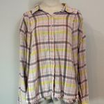 Free People We The Free Seeking Starlight Plaid Shirt 523 Photo 0