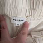 superdown NWOTS  Sasha Cargo Pants Linen XSmall White Photo 2