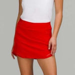 Lululemon  Hotty hot high-rise skirt RARE COLOR DARK RED! Photo 0