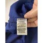 Healing Hands  Purple Label Yoga V-Neck Juliet Scrub Top XS Navy Blue Logo Photo 8