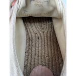 Gucci Cream Lace Up Canvas Logo Platform Espadrilles Photo 14