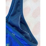 Athleta Double Dare Camo Sports Bra Size Small Blue Multicolor Photo 7