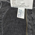 American Eagle  Outfitters High Waisted Denim Shorts Black Paper Bag Waist Size 6 Photo 6