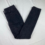 Leopard print jeans Black Photo 2